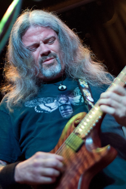 Photo: Wolf Navarro on guitar. Photo Credit: Terrence McNally